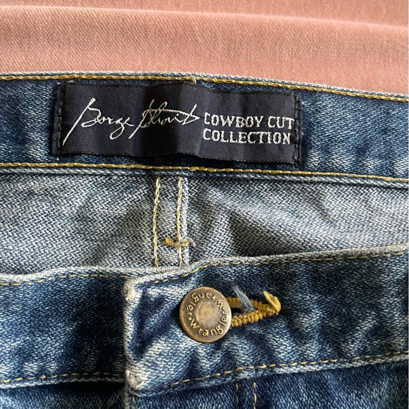 Men’s Wrangler Jeans x George Strait Cowboy Cut Collection 35x30 - Picture 6 of 11